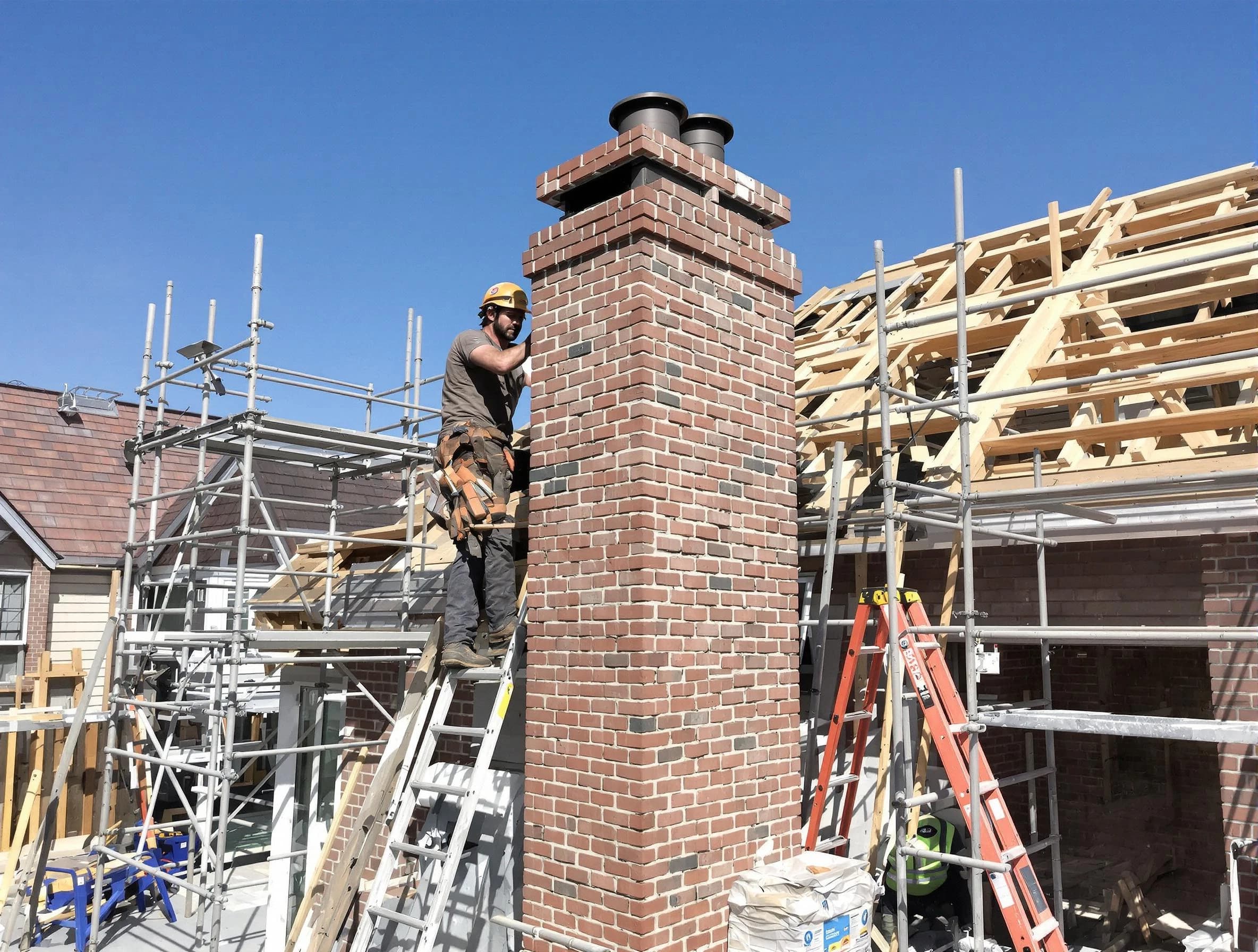 New chimney installation completed by Galloway Chimney Sweep in Galloway, NJ