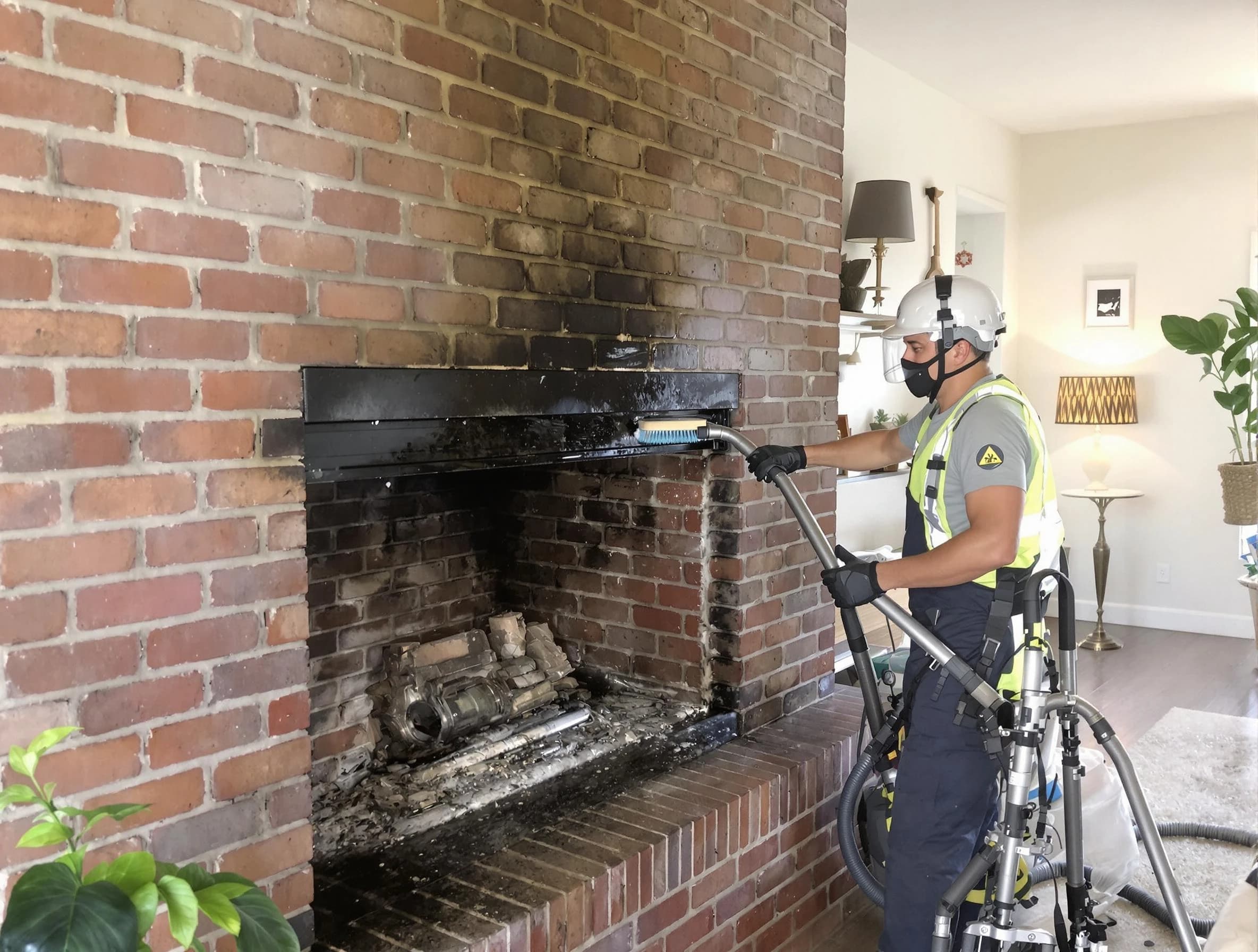 Galloway Chimney Sweep providing fireplace cleaning services in Galloway, NJ