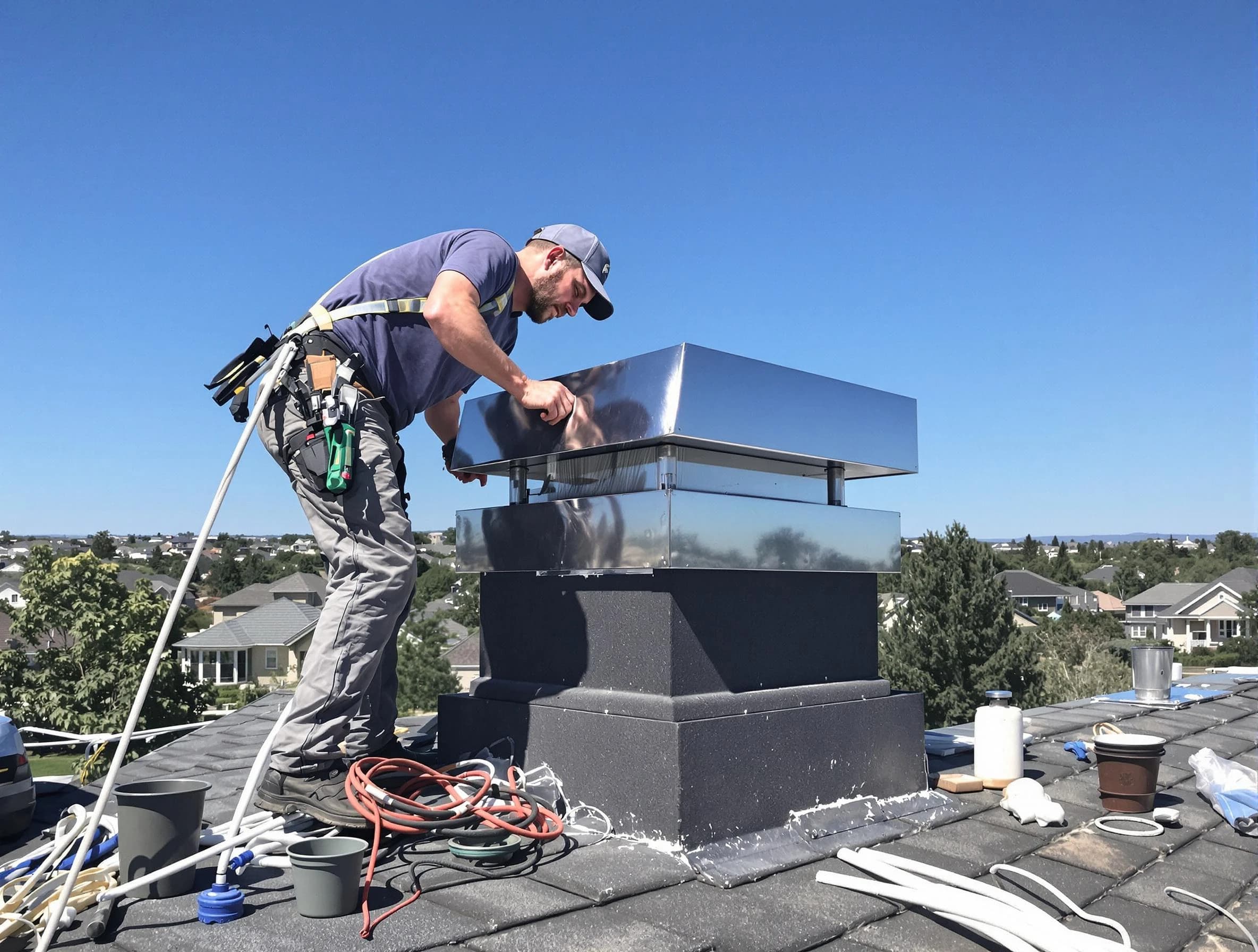 Chimney Cap Services in Galloway