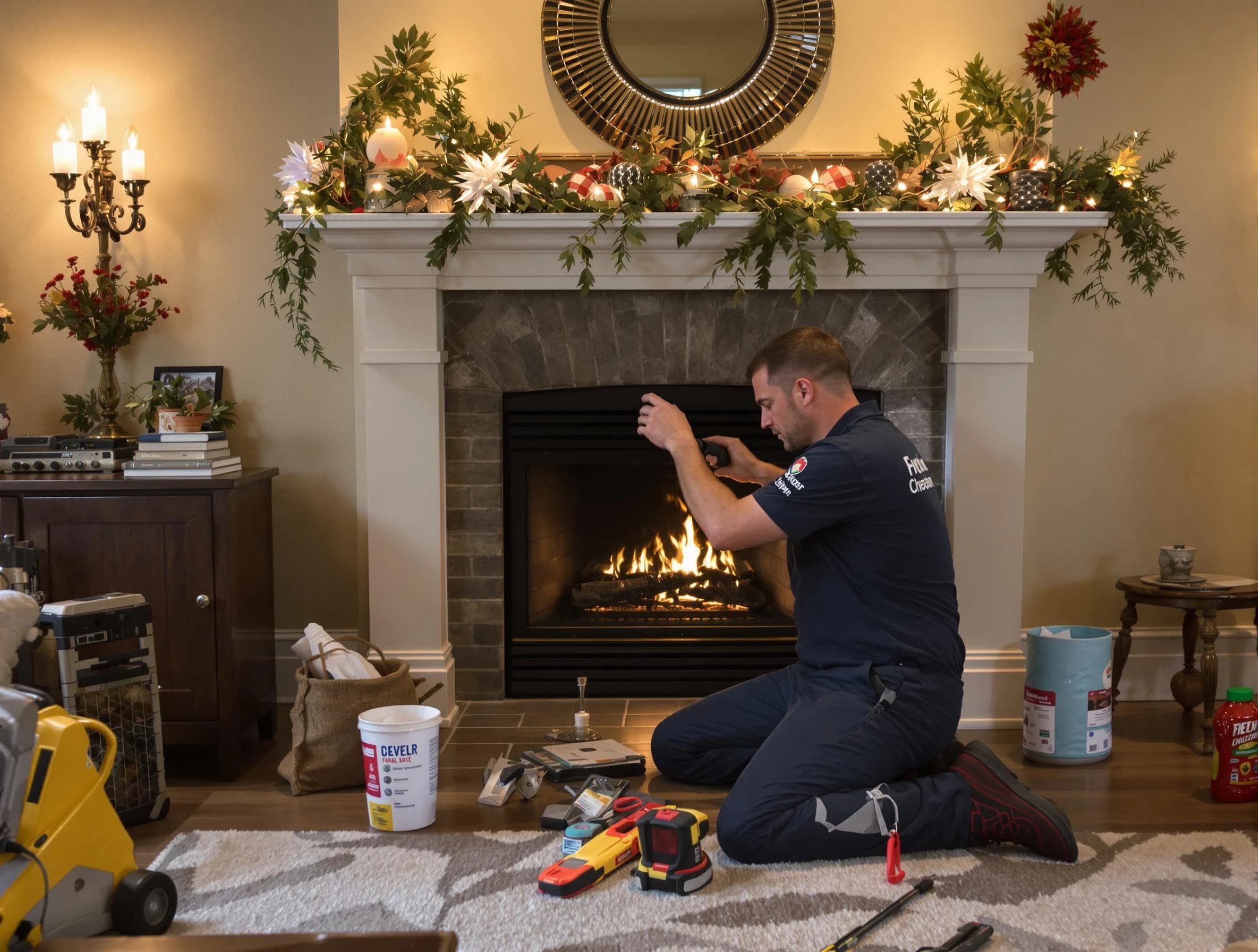 Galloway Chimney Sweep offering fireplace maintenance services in Galloway, NJ